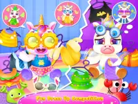 Unicorn Rainbow Baby Pony Twins - Care & Dress Up Screen Shot 2