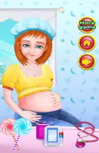 Mutter Babypflege-Spiele Screen Shot 1