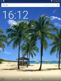 Pantai Laut Palm Live Wallpaper FREE Screen Shot 5