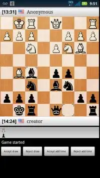 Шахматы Нексус Онлайн Screen Shot 0
