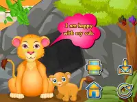 Lion gry urodzeń dla dziewczyn Screen Shot 7