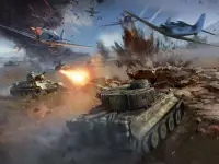 Nyata Pertempuran Tank 2021: Tentara Perang Dunia Screen Shot 6