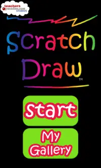 Scratch Draw Art Game - 2 draw Screen Shot 0
