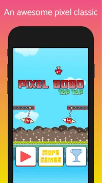 Pixel BoBo : Tap Tap Screen Shot 0