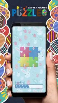 Easter Jigsaw Puzzles - Easter Games Screen Shot 1