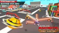 US Police Robot Shooting Crime City Game Screen Shot 1