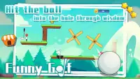 Funny Golf-Mini Golf,Golfmasters,Fun Golf Game Screen Shot 1