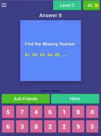 Find The Missing Number IQ Test Screen Shot 10