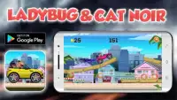 Crazy Adventures With Lаdybug and cat Noіr Screen Shot 0