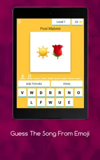 Guess The Song From Emoji - Emoji Song Quiz Screen Shot 10