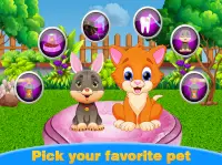 Baby Pet Care Service - Animal Care and makeover Screen Shot 1