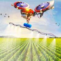 Moderne Drone Agriculture 2020: Tracteur Jeux
