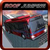 Modern City Bus Roof Jumping