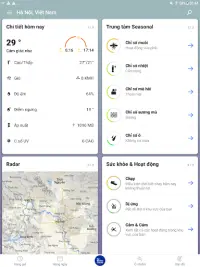 Dự báo thời tiết: The Weather Channel Screen Shot 11