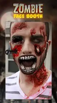 Zombie Face Booth Makeup Screen Shot 1