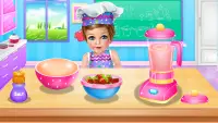 Baby Girl Cooking School Screen Shot 1