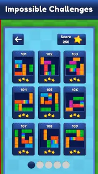 Мозг Block Puzzle - штырьковая игра разесть доску Screen Shot 3