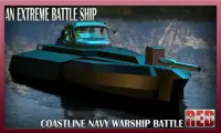 Coastline Navy Warship Battle Fleet Ship Simulator Screen Shot 1