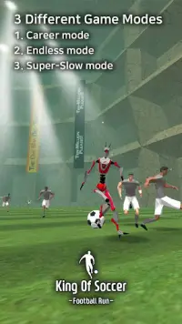 King Of Soccer : Football run Screen Shot 2