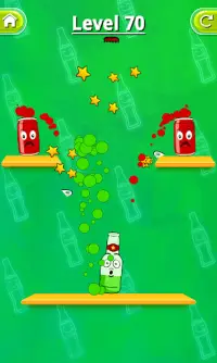 دفقة الزجاجة: Flip Bottle Shoot Game 3D Screen Shot 4