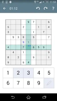Sudoku - Classic Puzzle Game Screen Shot 2