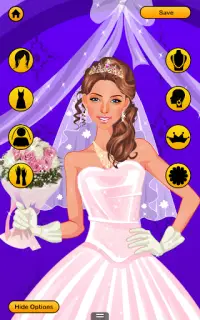 Wedding Dress Up Games - Free Bridal Look Makeover Screen Shot 7