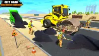 City Road Construction Games Screen Shot 0