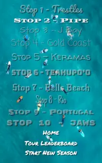 Pro Surfer Game Screen Shot 2