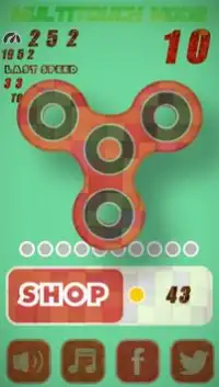 Fidget Spinner Hand Simulator Pro  ! Screen Shot 1