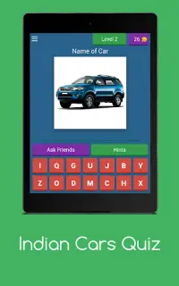 Indian Cars Quiz Game Screen Shot 14