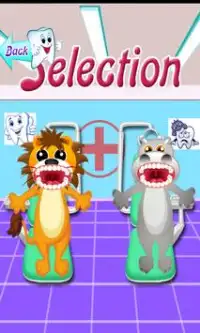 Pets dentist animal games Screen Shot 1