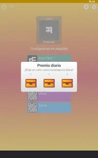 Crucigrama en español Screen Shot 15