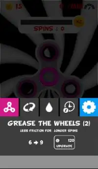 Virtual Fidget Spinner Screen Shot 1