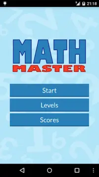 Math Master Screen Shot 0