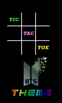 Tic Tac Toe - BTS Theme Screen Shot 3