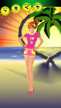 Summer Fashion Dress Up Games Screen Shot 5