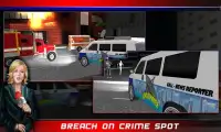 Crime Reporter City Driver 3D Screen Shot 0