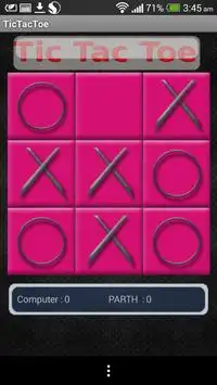 Tic Tac Toe Screen Shot 1