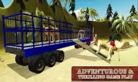 Zoo Animals Transporter Truck Screen Shot 3