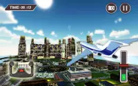 शहर के पायलट हवाई जहाज उड़ान सिम्युलेटर खेल 2017 Screen Shot 2