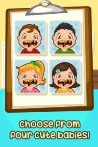 Dentist office 2 baby game Screen Shot 1