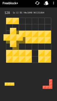 FreeBlock Puzzle Block Game (no Ads) Screen Shot 1