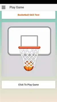 Basketball Shoot : Basketball Skills Game Screen Shot 0