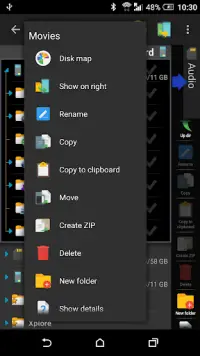 X-plore File Manager Screen Shot 4