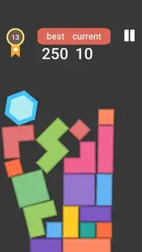 Block Crush Hexa Puzzle Screen Shot 1