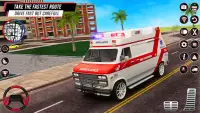 US Emergency Ambulance Sim 3d Screen Shot 3