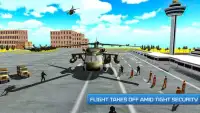 Army Criminals Transport - Polizeiflugzeuge Sim Screen Shot 8