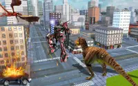 Super Dino Robot 2020 -simulador de dinosaurios Screen Shot 2