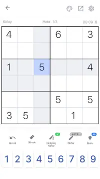 Sudoku Klasik Yapboz Oyunları Screen Shot 6