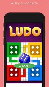 Ludo Game - 4 Players Ludo Game Screen Shot 0